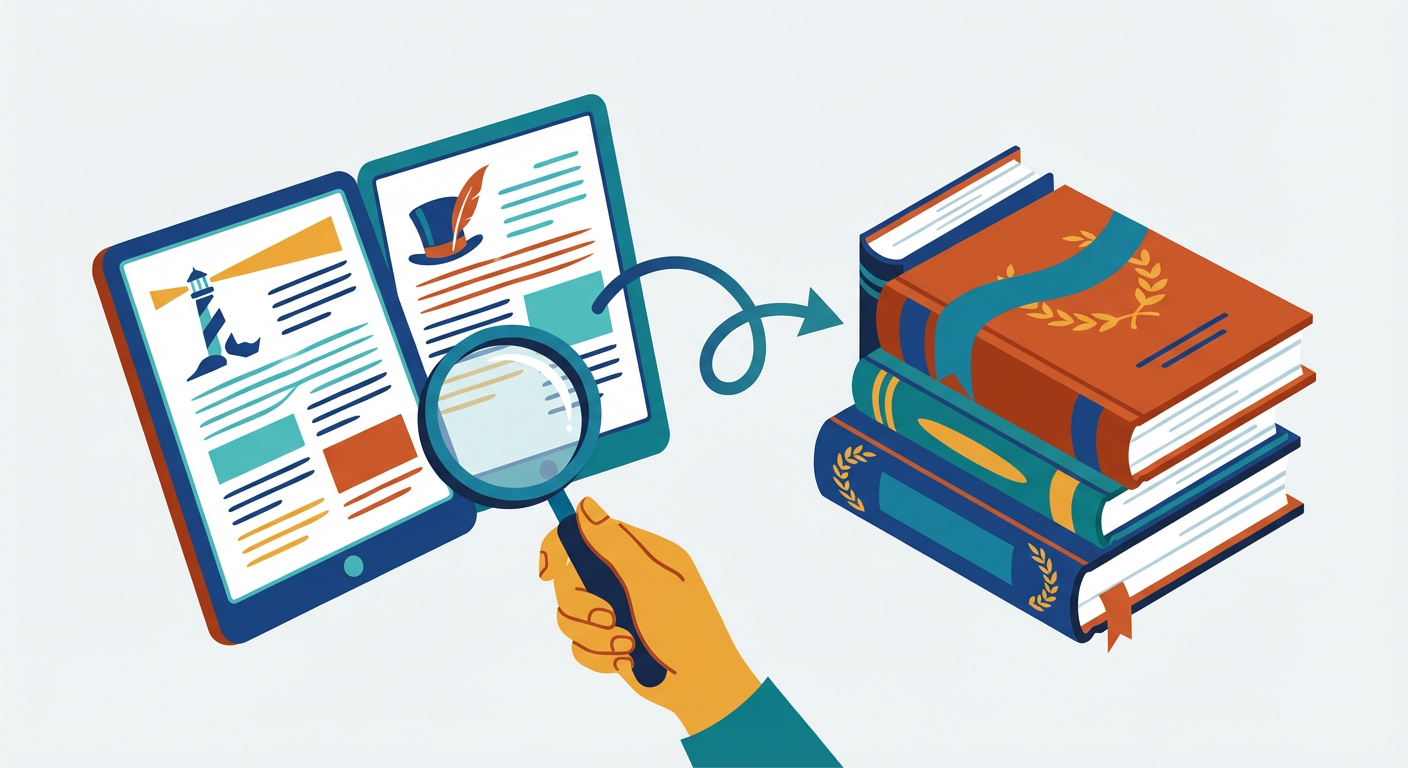 Illustration for What Curated pathway Reveals About Non-fiction and the essay revival